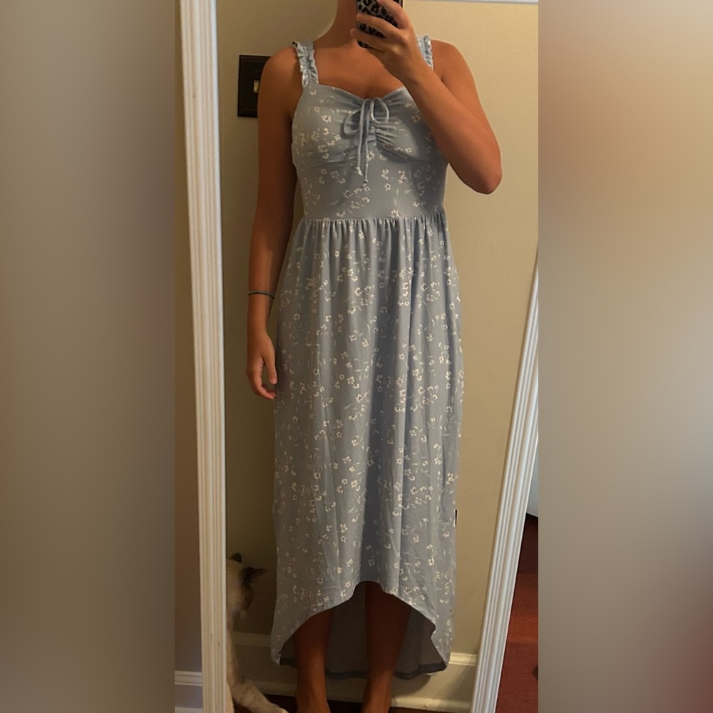 mid low dress
